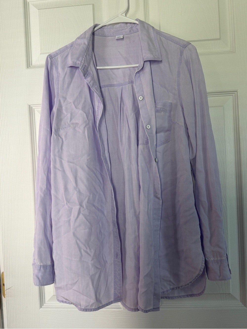 Light Purple Button-Down Shirt